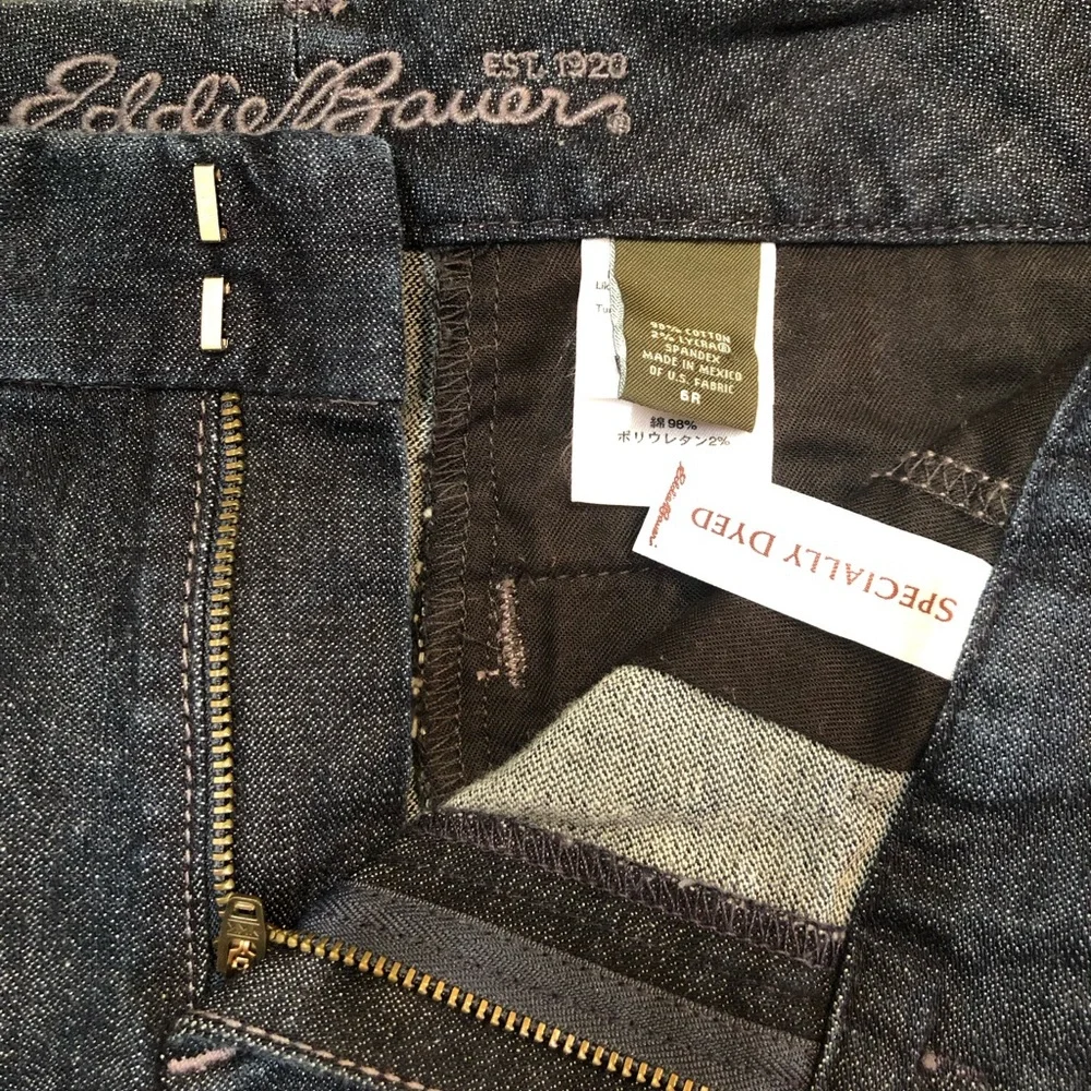 EDDIE BAUER Women’s 6R Blue Jean/ Denim Skirt - Picture 12 of 15